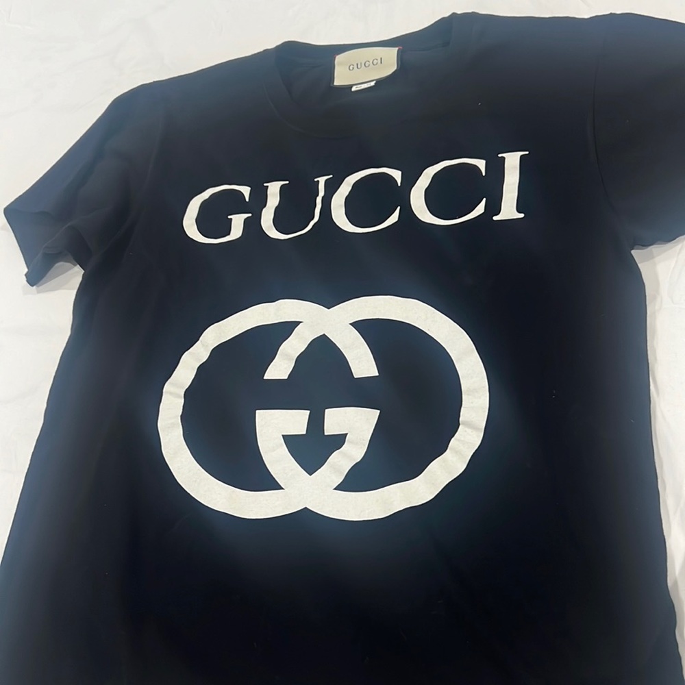 Men’s Authentic Gucci Logo TShirt